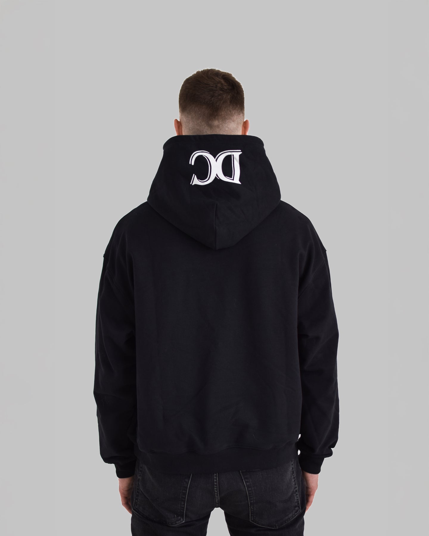 DIR HOODIE in BLACK