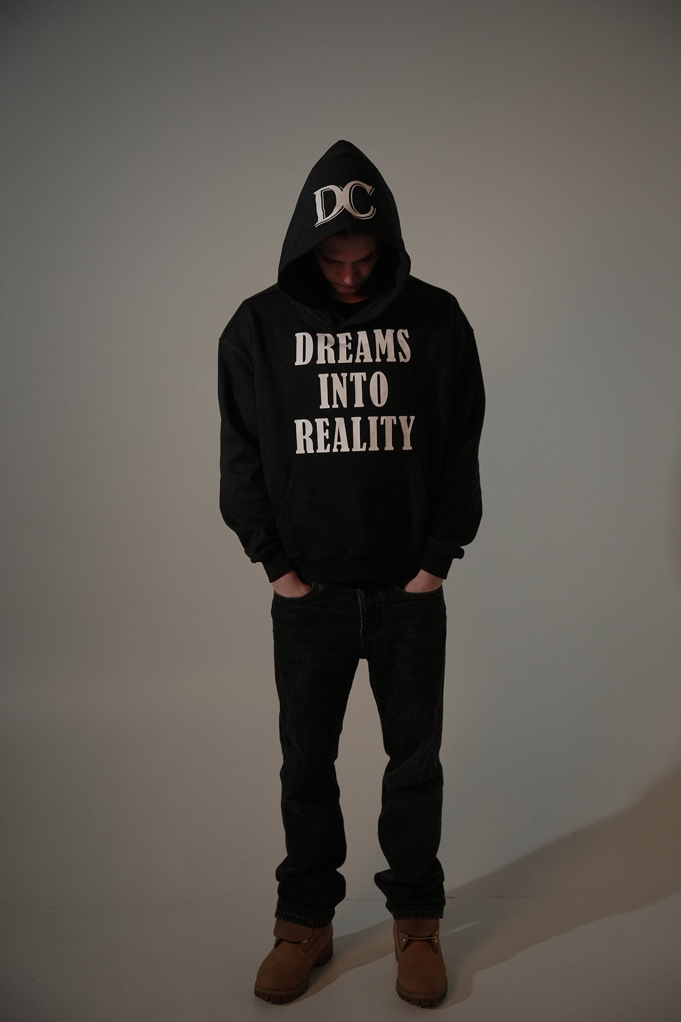 DIR HOODIE in BLACK
